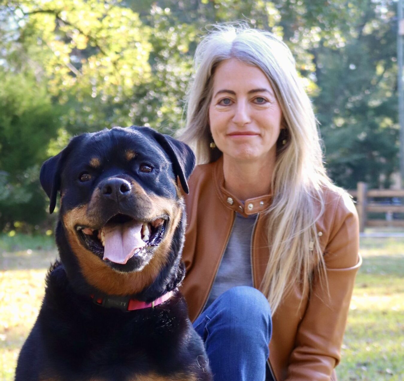 Dog trainer Susan Marett